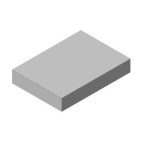 Šamotová deska spodní, boční KV HEAT W 2G 59.50.01   